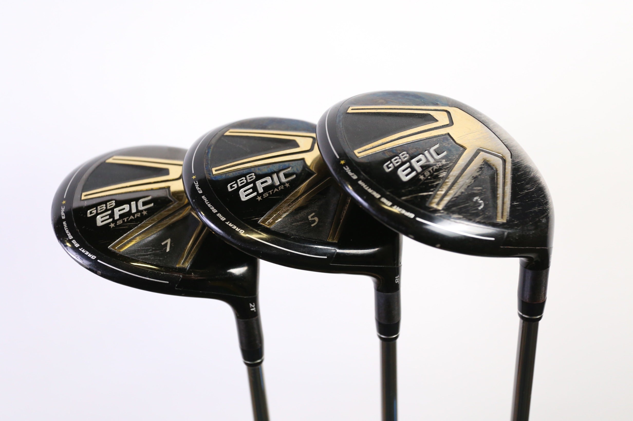 Used Callaway Great Big Bertha Epic Star Right-Handed Fairway Wood Set –  Next Round