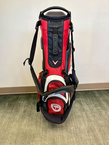 Callaway Fusion 14 Springfield G&CC Stand Bag 14 Dividers/6 Pockets with Strap-Next Round