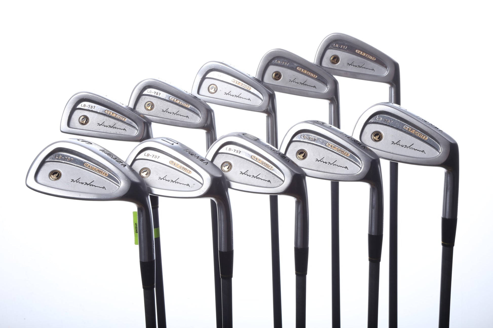 Used Honma LB-737 Iron Set - Right-Handed - 3-PW, GW, SW - Seniors Flex-Next Round