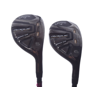 Used Callaway Rogue ST MAX OS Lite Hybrid Set - Right-Handed - 5H, 6H - Ladies Flex-Next Round