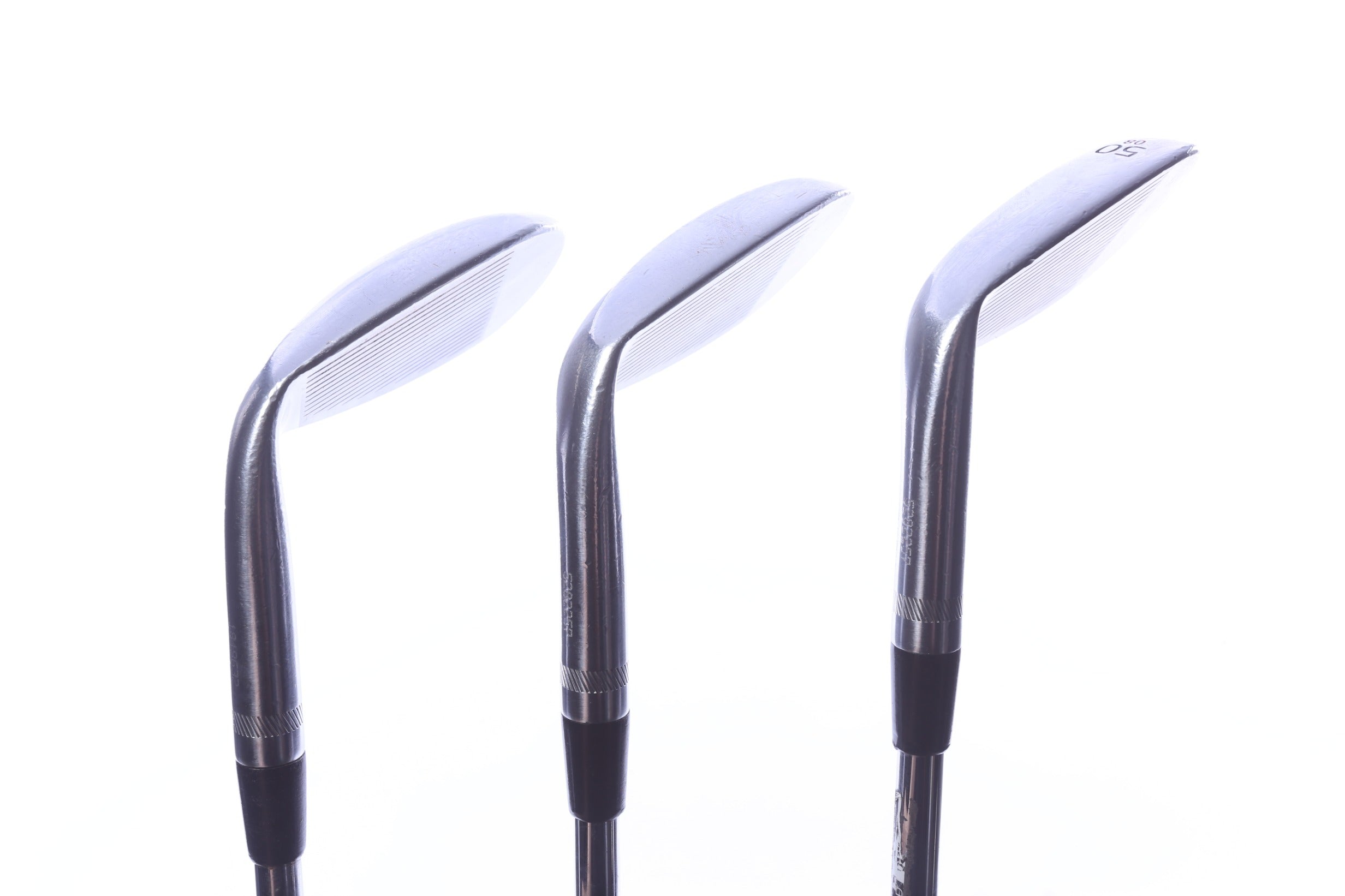 Used Titleist Vokey SM6 Tour Chrome Wedge Set - Right-Handed - 50*, 54*, 58* - Wedge Flex