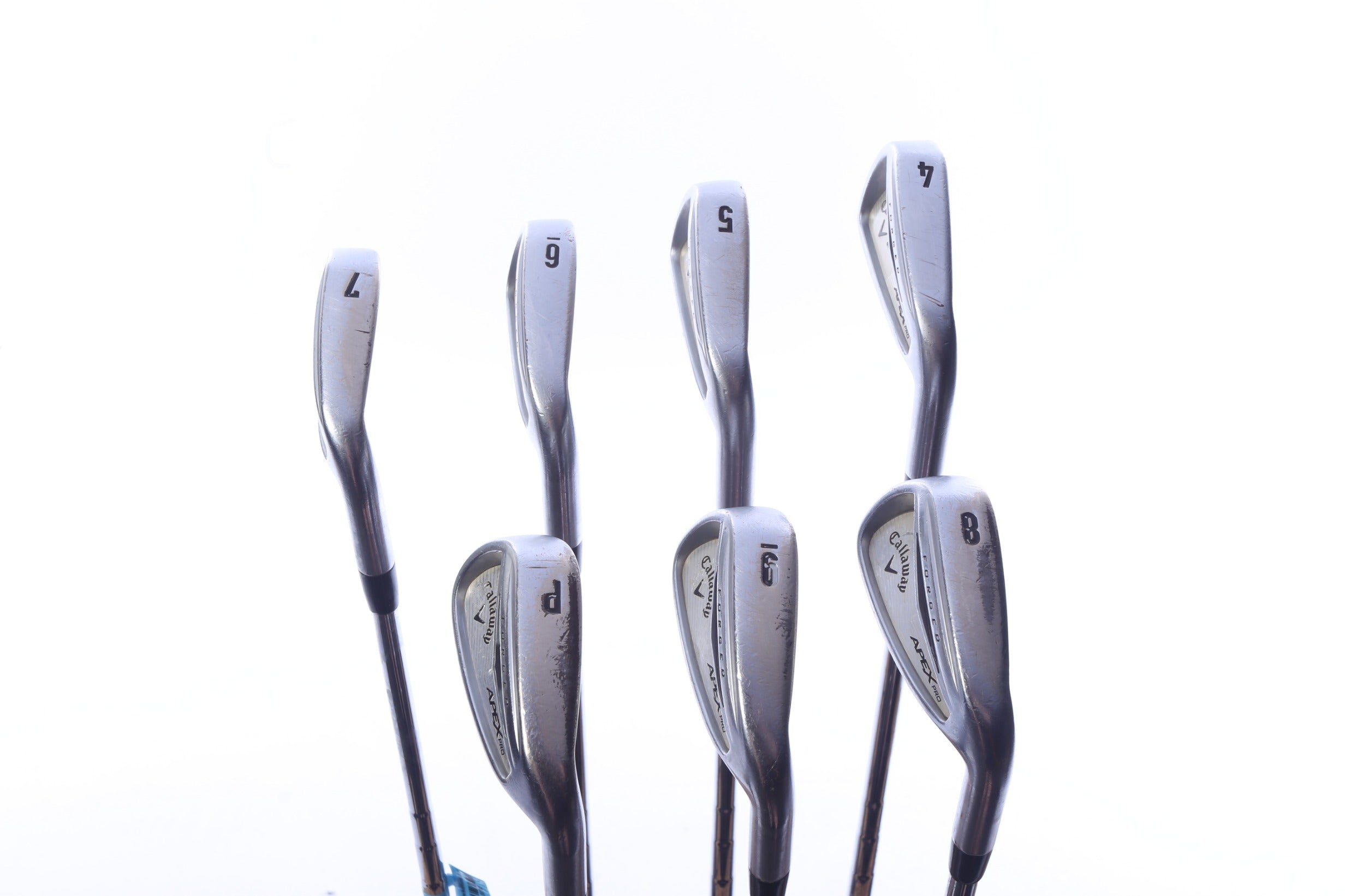 Used Callaway Apex Pro Forged Iron Set - Right-Handed - 4-PW - Stiff Flex