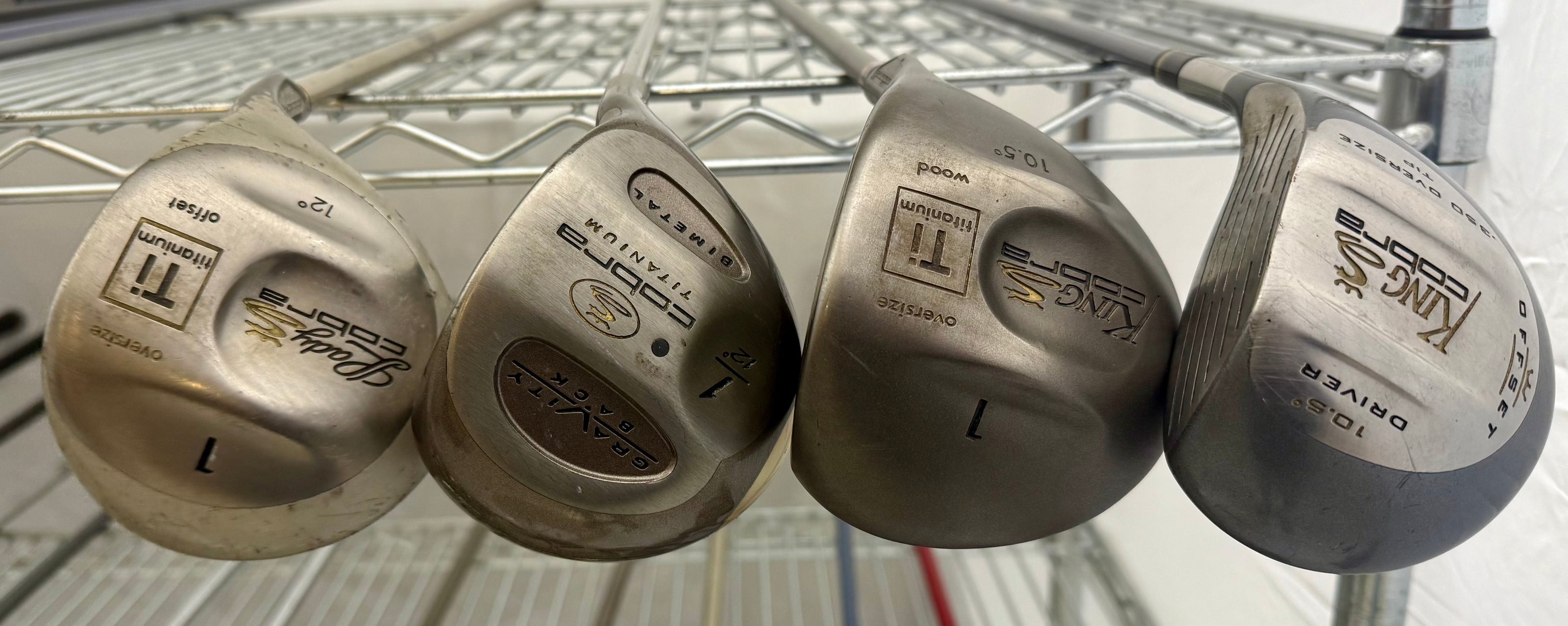 Wholesale Lot of 25 Golf Clubs - Cobra Drivers-Next Round