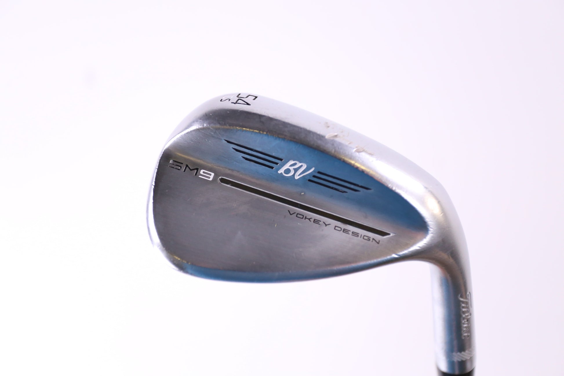 Used Titleist Vokey SM9 Tour Chrome Sand Wedge - Right-Handed - 54 Degrees - Stiff Flex-Next Round