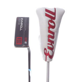 Used Evnroll ER2 Black MidBlade Putter - Right-Handed - 33.5 in - Mid-mallet-Next Round