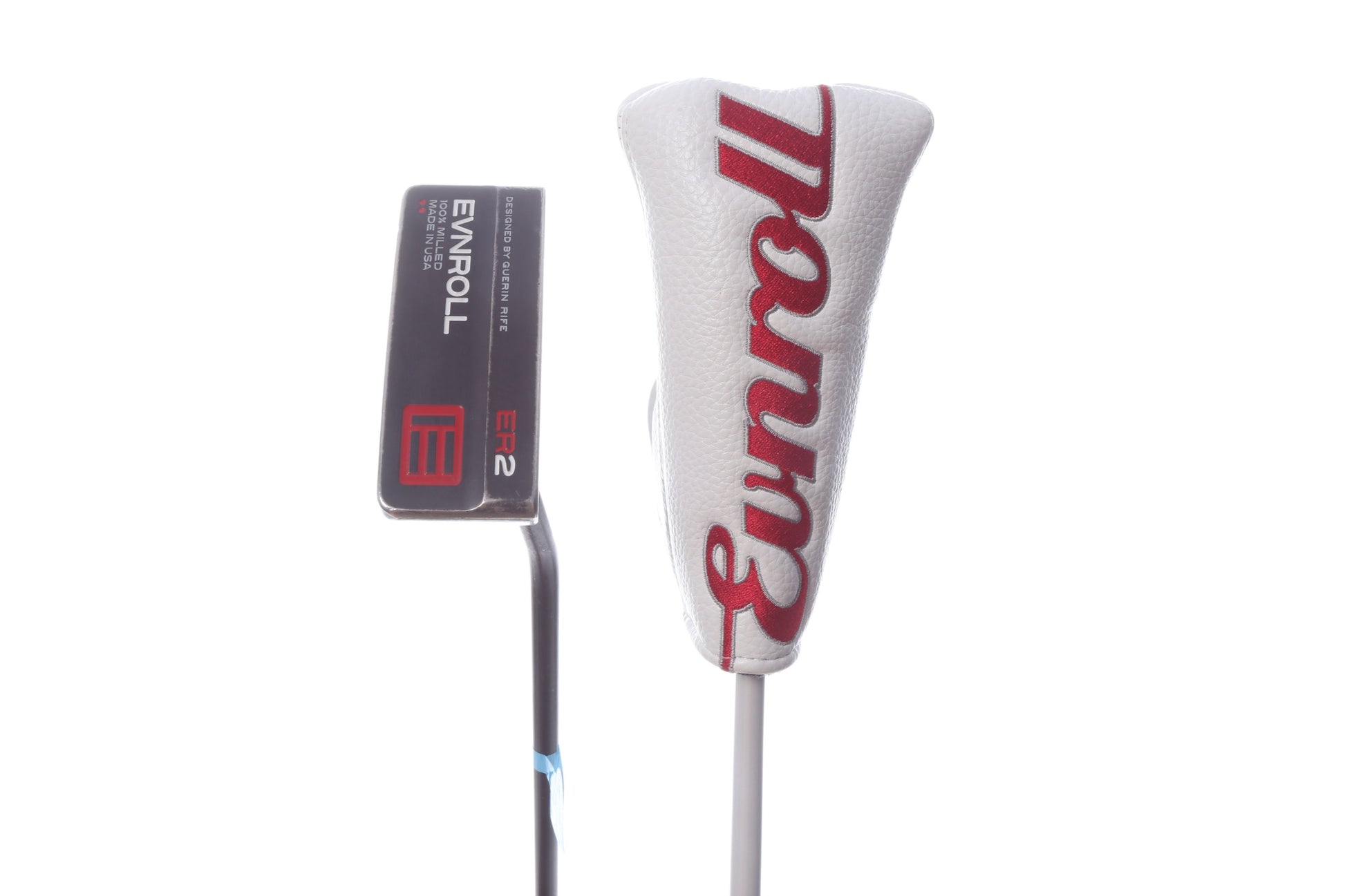 Used Evnroll ER2 Black MidBlade Putter - Right-Handed - 33.5 in - Mid-mallet-Next Round