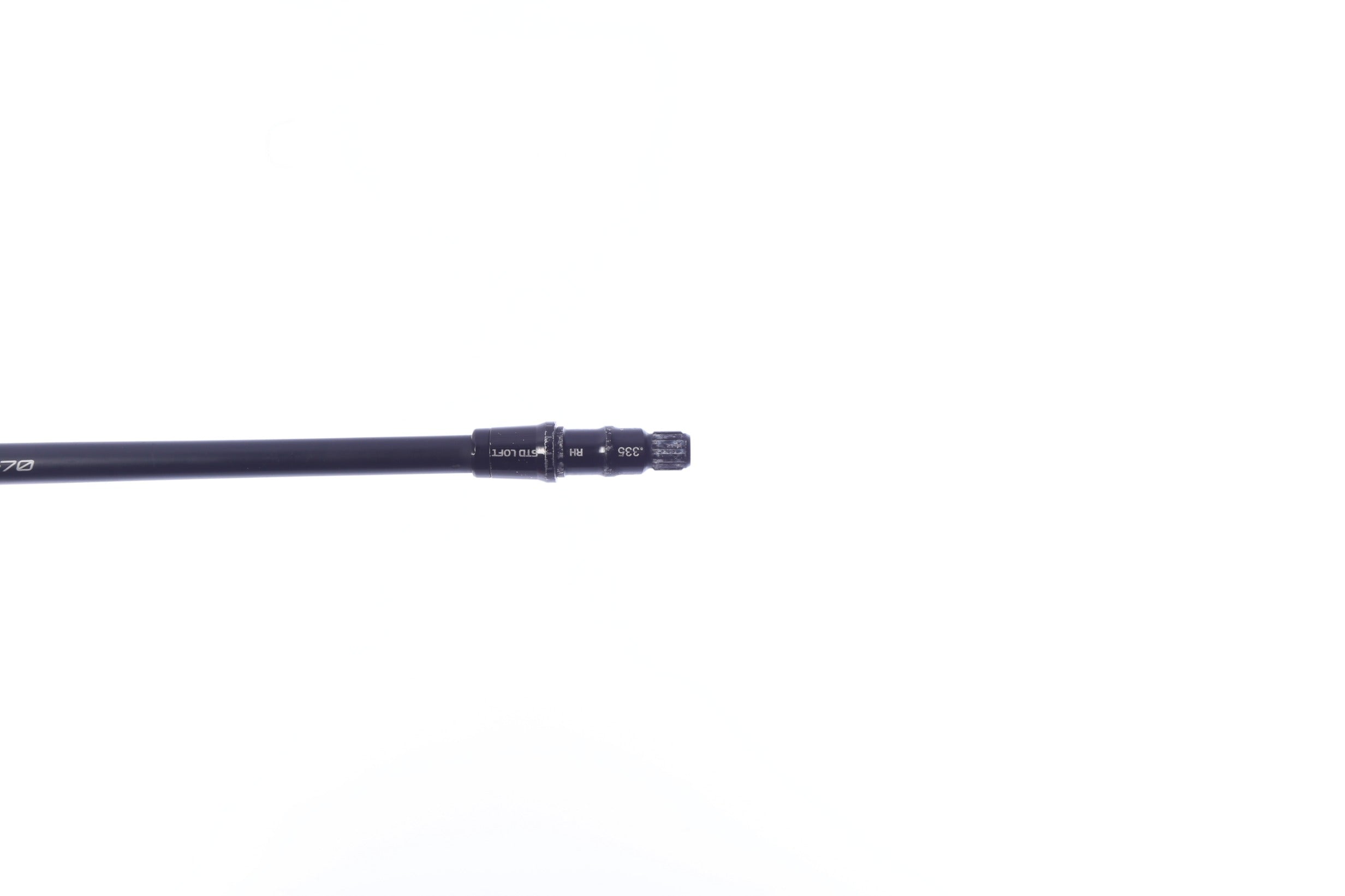 Used Mitsubishi Kai'li White DarkWave	 Driver Shaft Extra Stiff Flex Graphite - 44.25 in - TaylorMade M Adapter