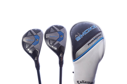 Used Callaway Paradym Ai Smoke Hybrid Set - Right-Handed - 3H, 4H - Seniors Flex