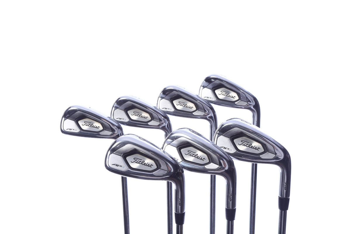 Used Titleist 718 AP3 Iron Set - Right-Handed - 4-PW - Stiff Flex