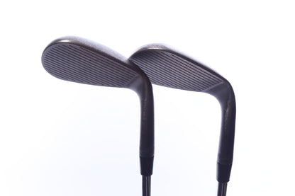 Used Callaway JAWS Full Toe Black Wedge Set - Left-Handed - 54*, 58* - Wedge Flex