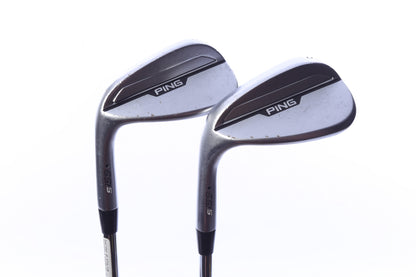 Used Ping s159 Chrome Wedge Set - Left-Handed - 50*, 54* - Wedge Flex
