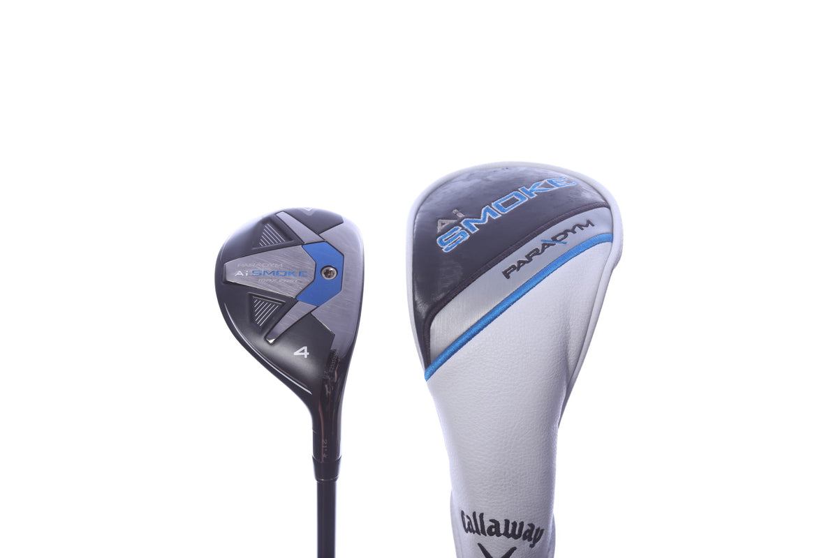 Used Callaway Paradym Ai Smoke MAX Fast 4H Hybrid - Right-Handed - 21 Degrees - Seniors Flex