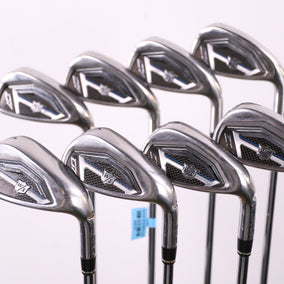 Used Wilson D7 Forged Iron Set - Right-Handed - 5-SW - Stiff Flex-Next Round