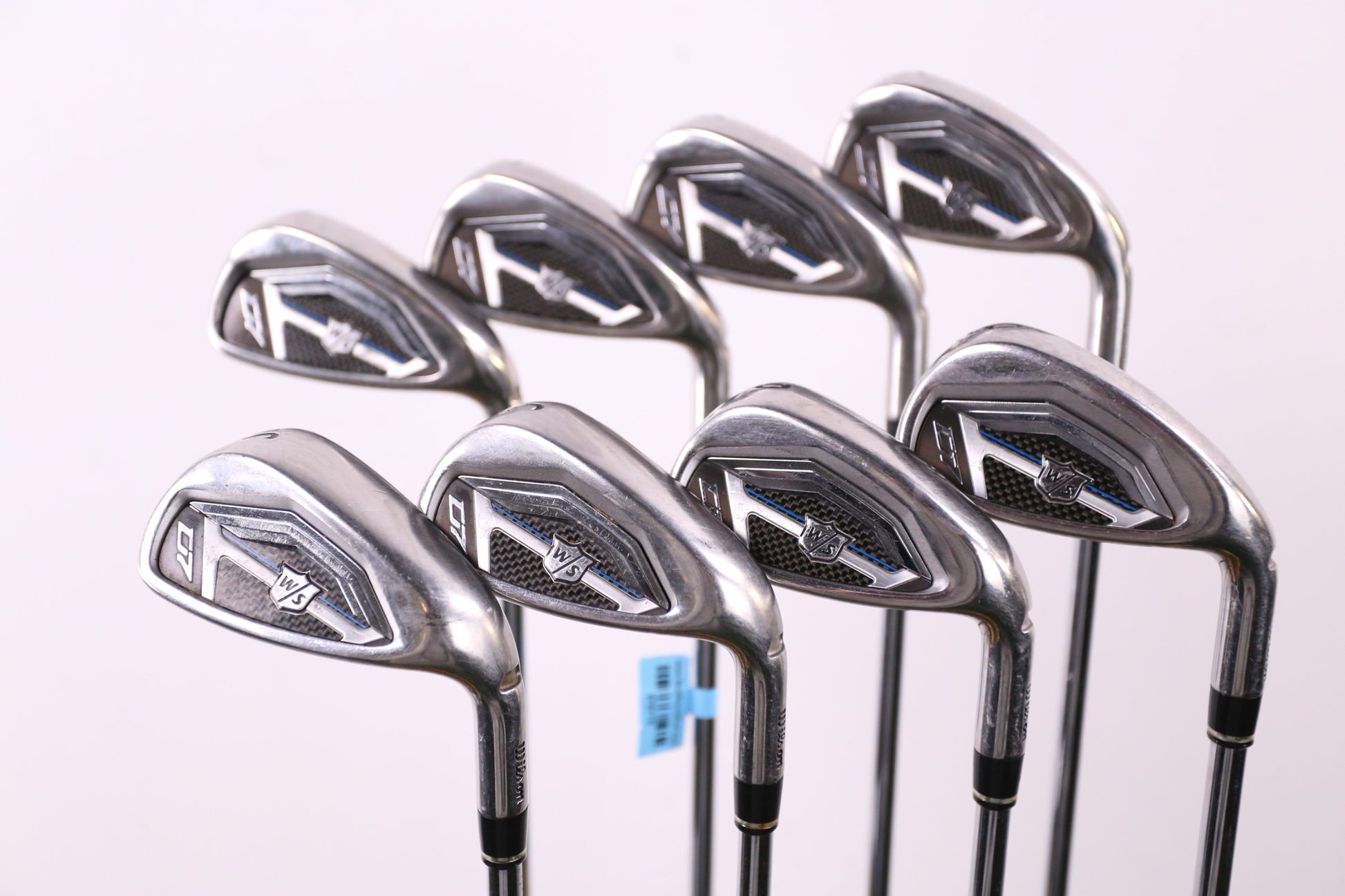 Used Wilson D7 Forged Iron Set - Right-Handed - 5-SW - Stiff Flex-Next Round
