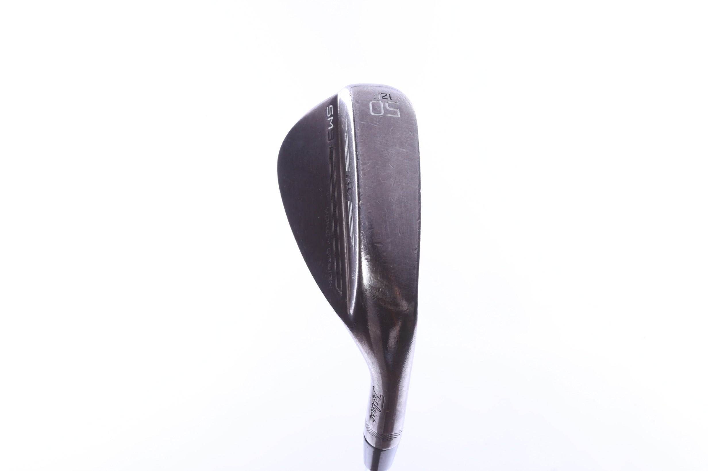 Used Titleist Vokey SM9 Brushed Steel Gap Wedge - Right-Handed - 50 Degrees - Wedge Flex-Next Round