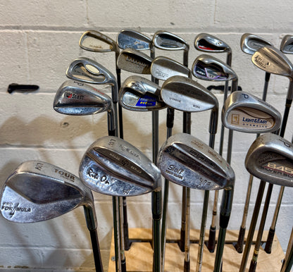Wholesale Lot of 45 Golf Clubs - Assorted Wedges - RH/LH - Various Flexes-Next Round