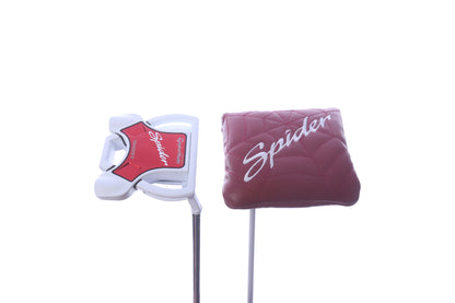 Used TaylorMade Spider Ghost White Small Slant Putter - Right-Handed - 33 in - Mallet