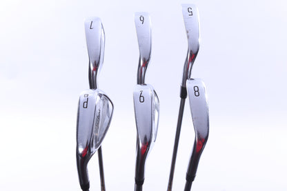 Used Titleist 2023 T350 Iron Set - Left-Handed - 5-PW - Stiff Flex-Next Round