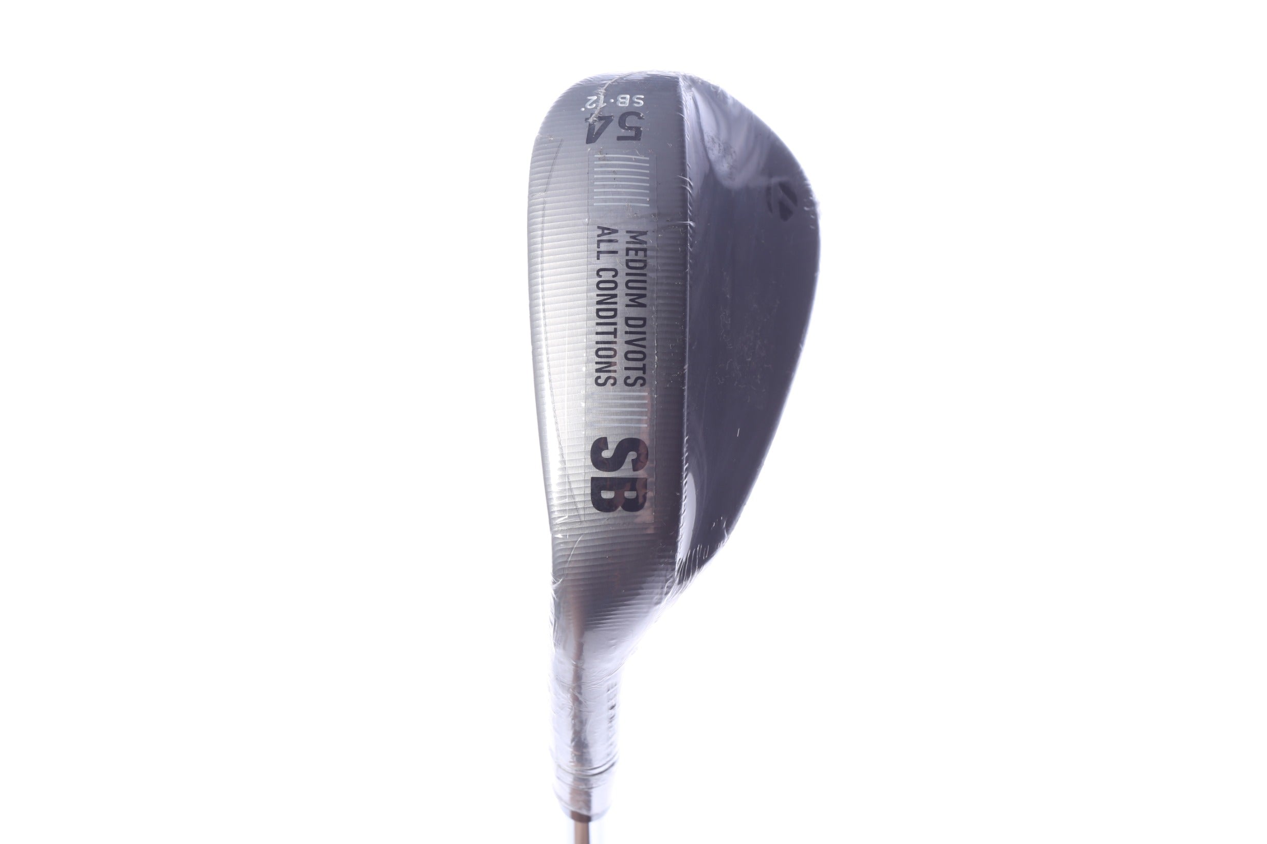 Used TaylorMade Milled Grind 5 Satin Chrome Sand Wedge - Left-Handed - 54 Degrees - Wedge Flex