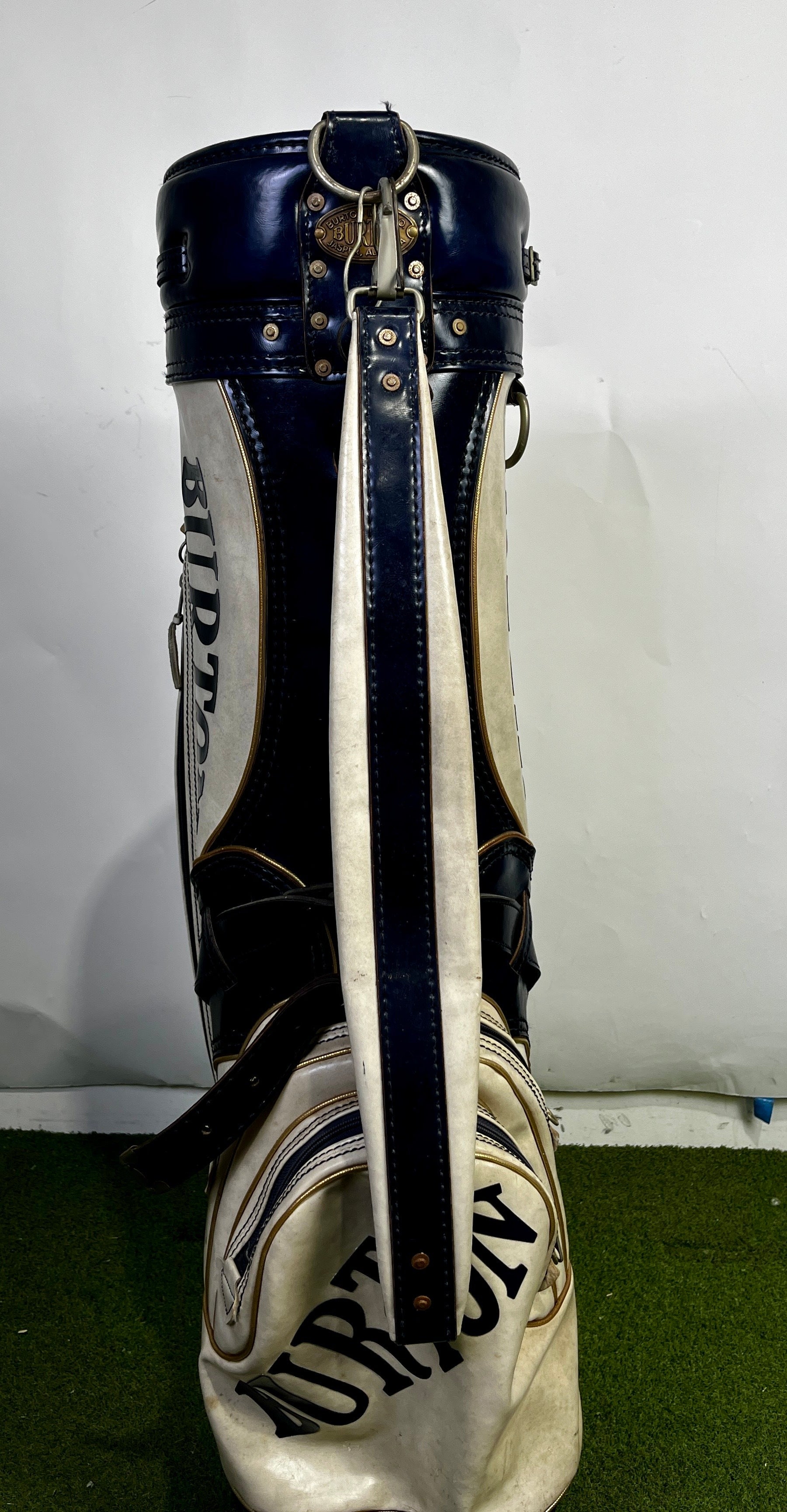 Burton Golf Bag - 3 Dividers 4 Pockets- Blue and White-Next Round