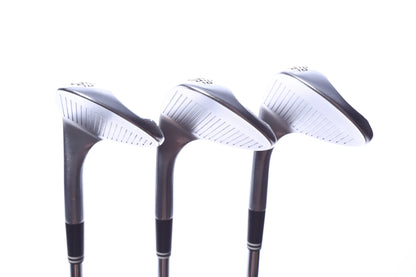 Used Cleveland RTX ZipCore Tour Satin Wedge Set - Right-Handed - 52*, 56*, 60* - Wedge Flex-Next Round