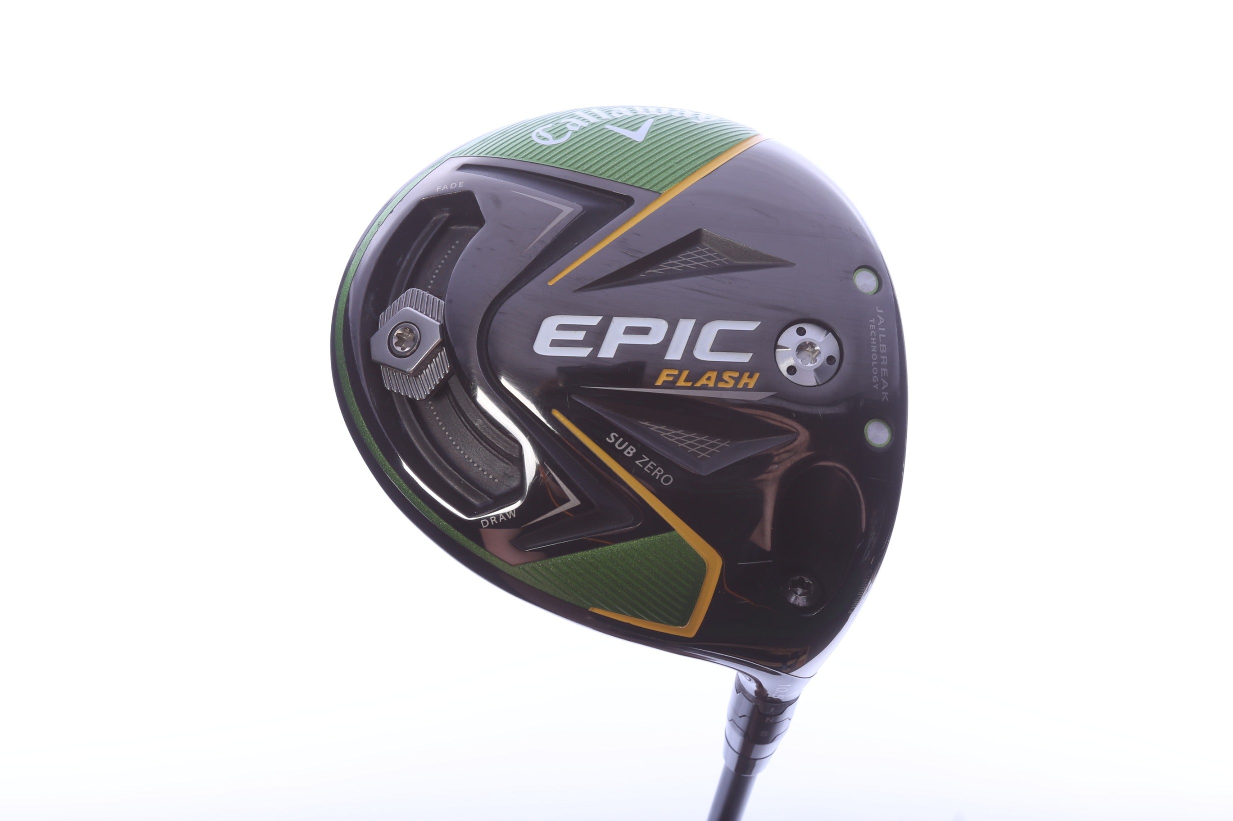 Used Callaway Epic Flash Sub Zero Driver - 10.5 Degrees - Extra Stiff Flex Project X HZRDUS Smoke Silver - Right-Handed