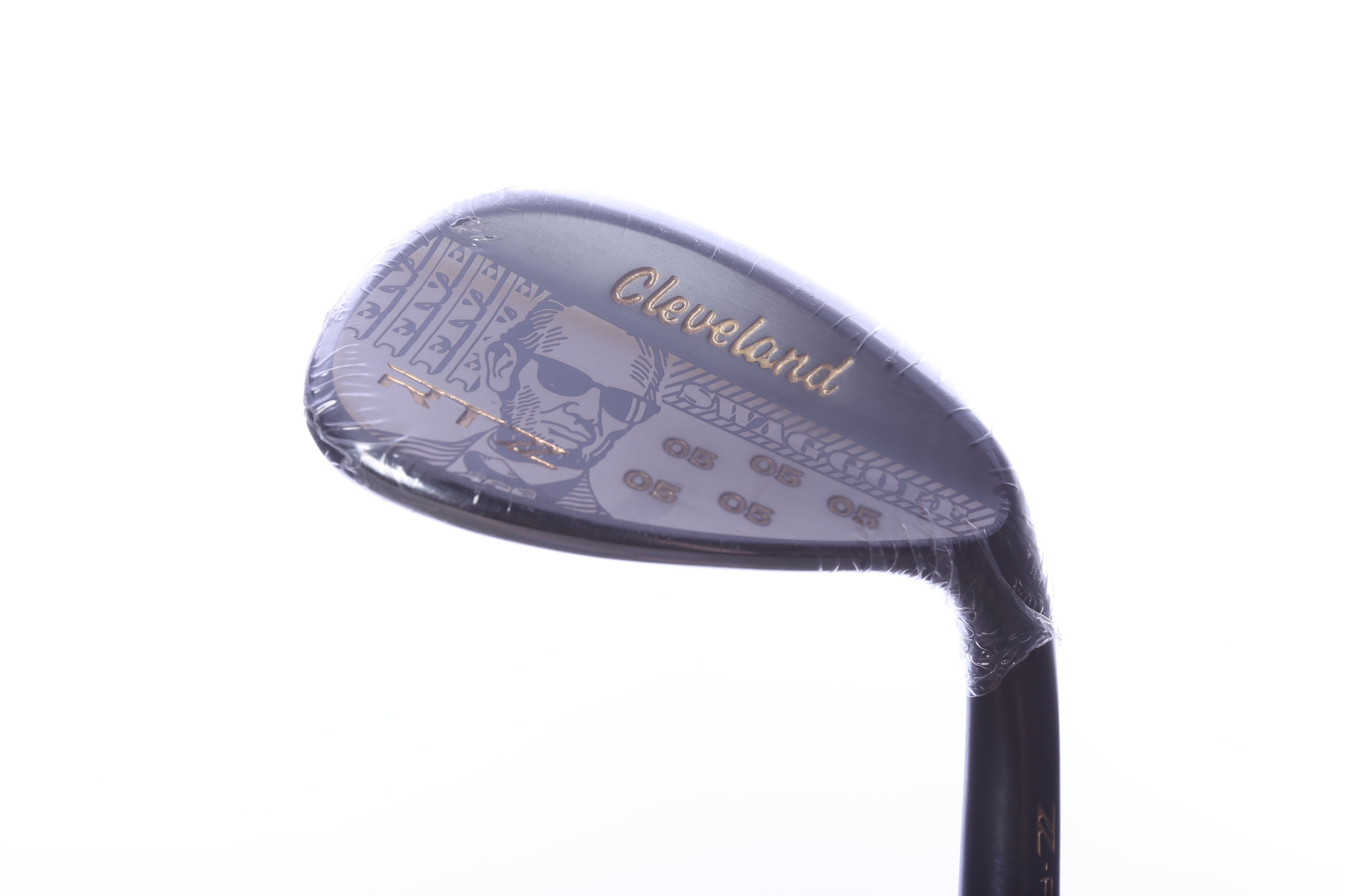 Used Cleveland  x Swag RTZ Black Satin Dollar Bill Sand Wedge - Right-Handed - 54 Degrees - Wedge Flex