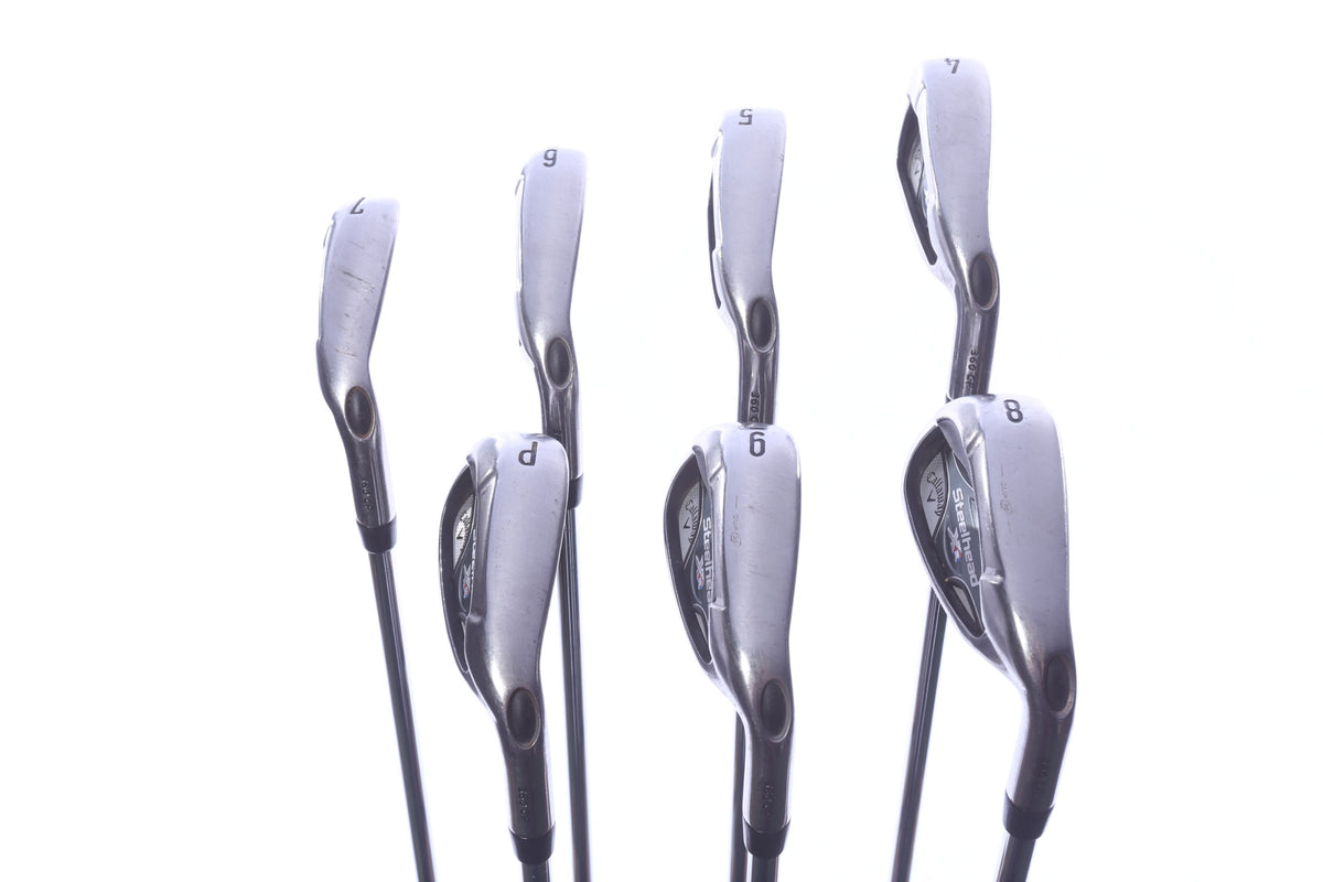 Used Callaway Steelhead XR Iron Set - Right-Handed - 4-PW - Regular Flex