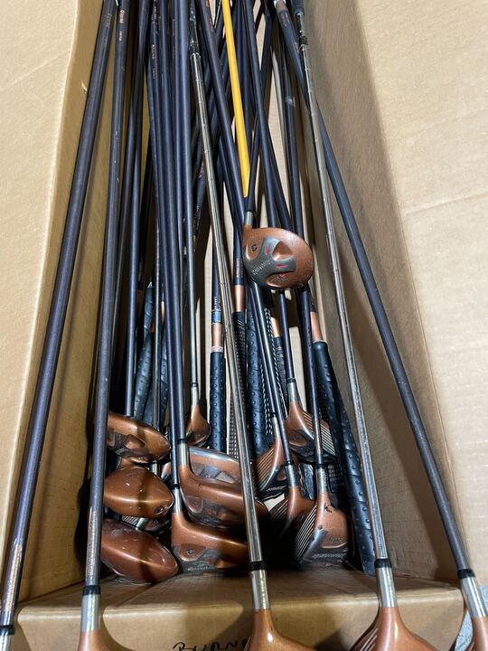 Wholesale Lot of 35 TaylorMade Burner, Bubble Drivers, FW Woods-Next Round
