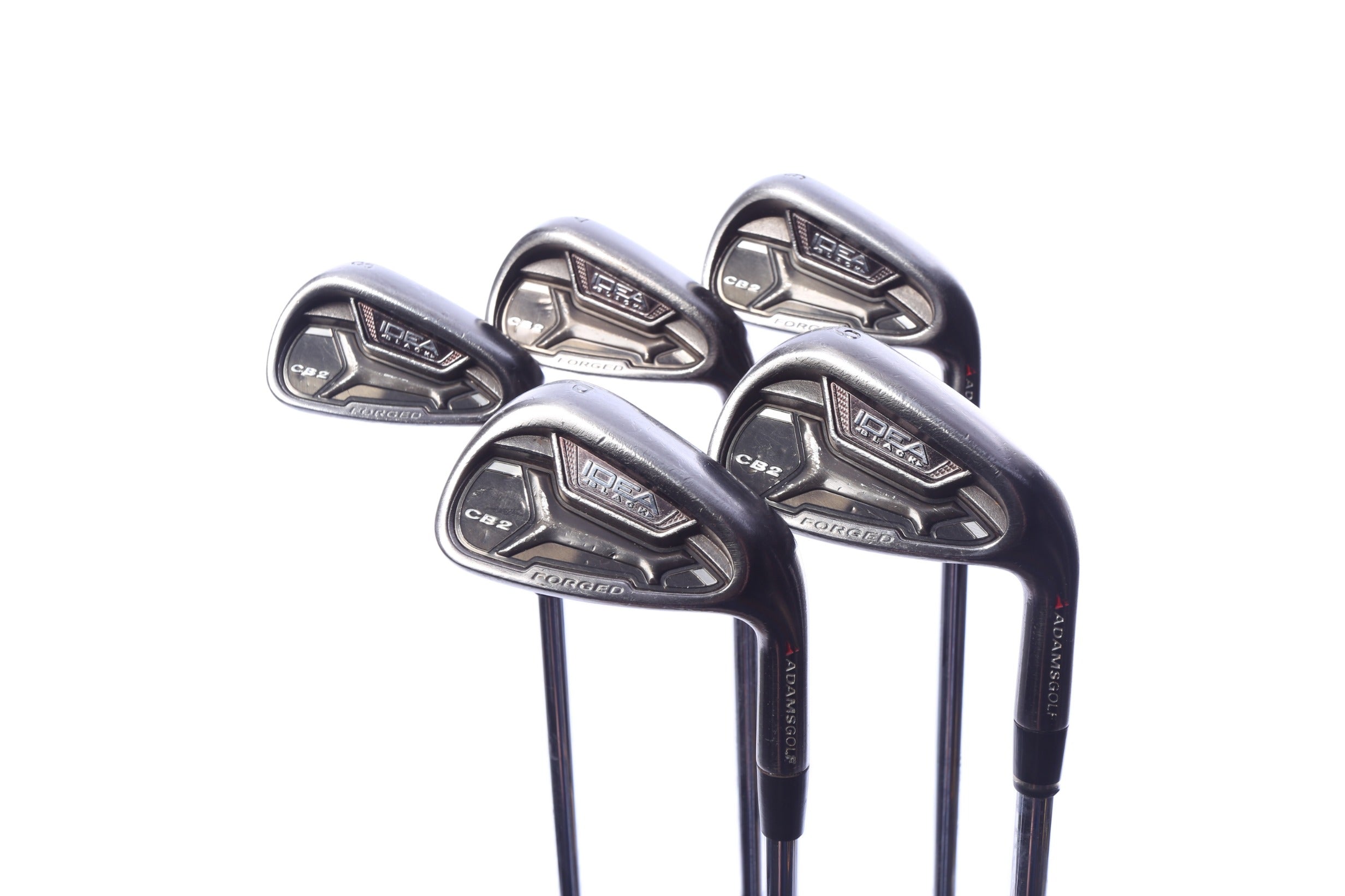 Used Adams Idea Pro Black CB2 Iron Set - Right-Handed - 6-PW - Stiff Flex