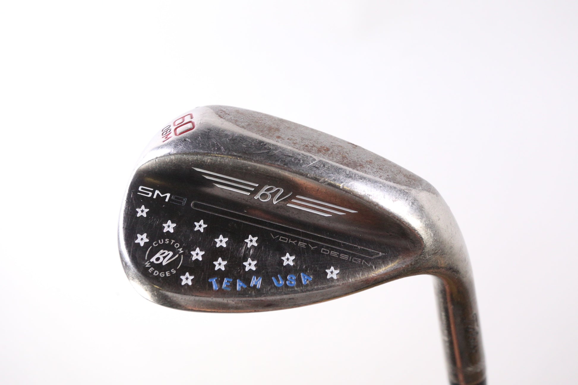Used Titleist Vokey SM9 Brushed Steel M Grind Right-Handed Wedge 