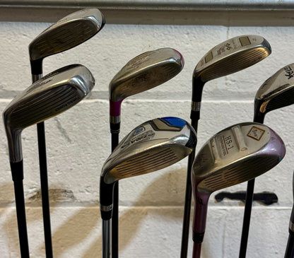Wholesale Lot of 40 Golf Clubs - Assorted Hybrids-Next Round