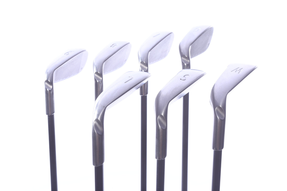 Used Ping Serene Iron Set - Right-Handed - 6-PW, SW, LW - Regular Flex-Next Round