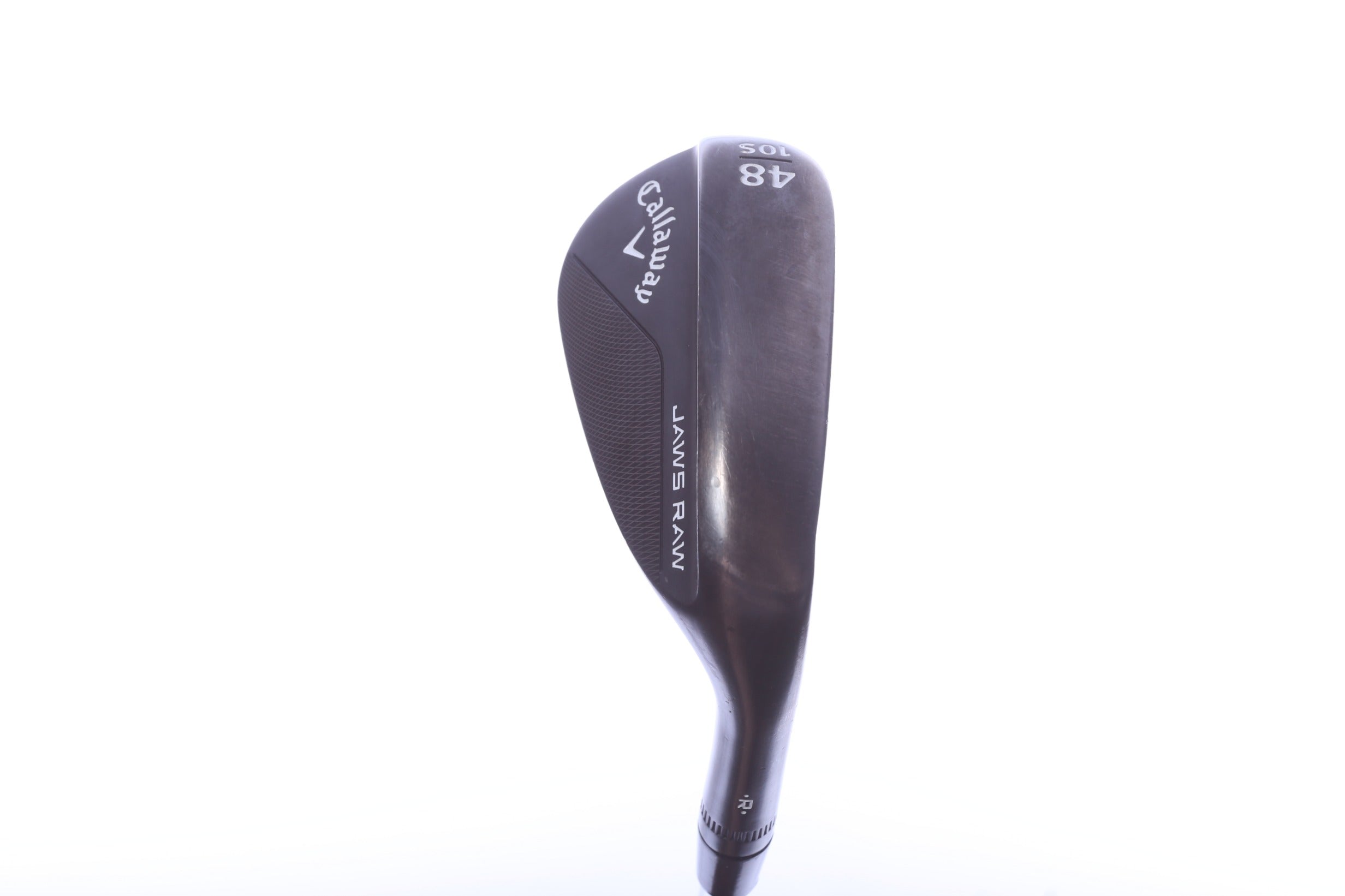 Used Callaway JAWS Raw Black Plasma Gap Wedge - Right-Handed - 48 Degrees - Wedge Flex