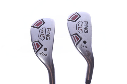 Used Ping G15 Hybrid Set - Right-Handed - 2H, 3H - Stiff Flex-Next Round