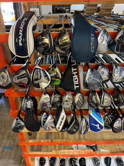 Wholesale Lot 2 — 82 Fairway Woods & Hybrids · $7,367 Retail Value
