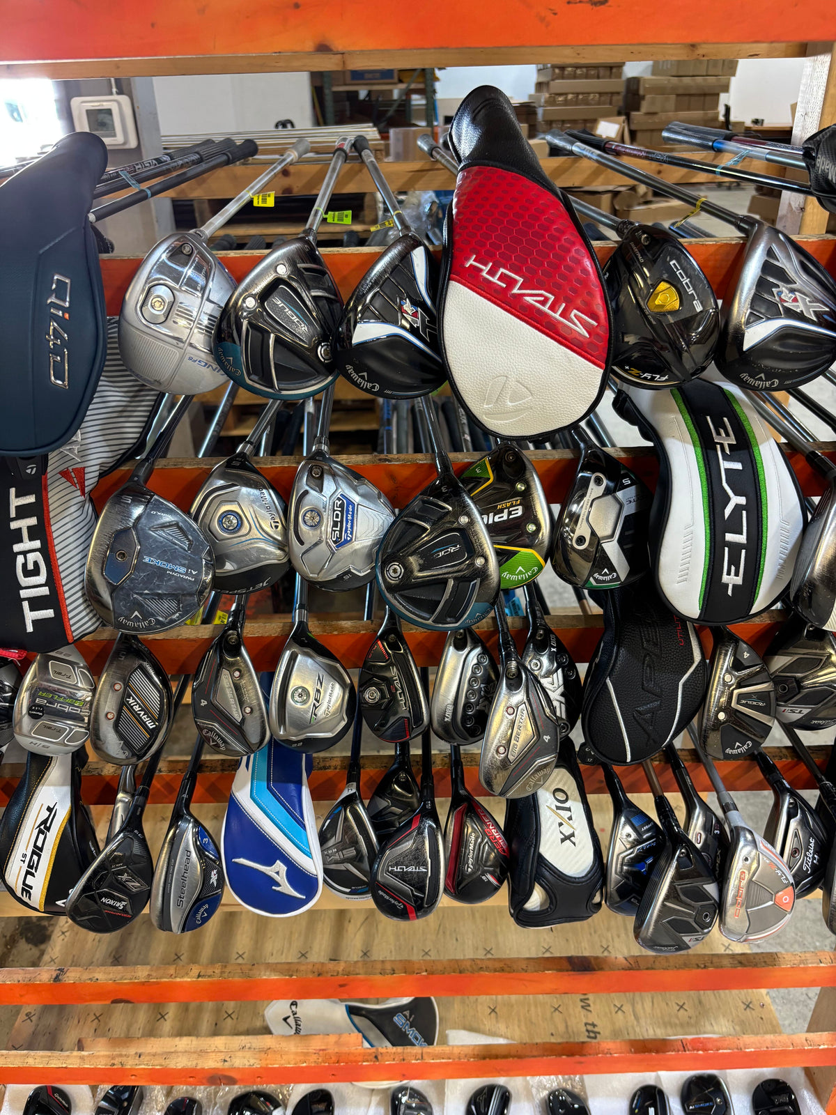 Wholesale Lot 2 — 82 Fairway Woods & Hybrids · $7,367 Retail Value