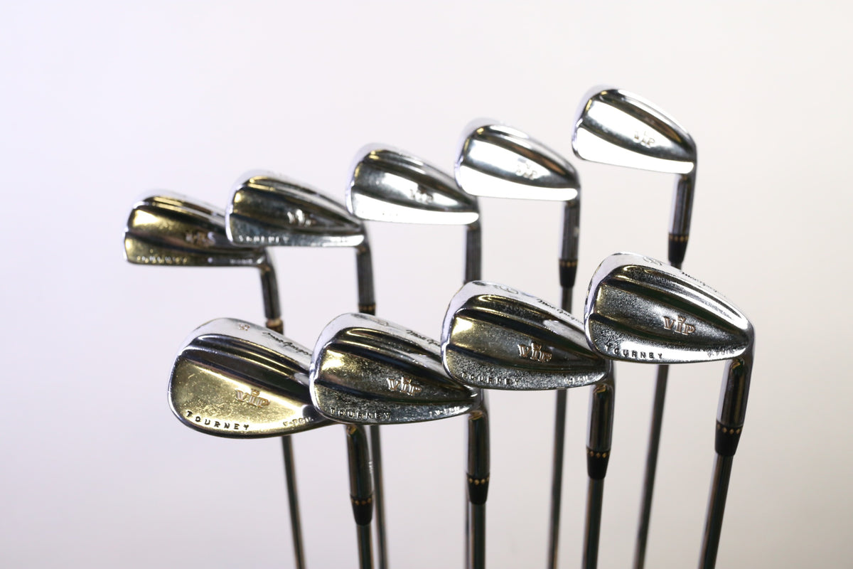 Used MacGregor VIP V-Foil 1025-M Forged Right-Handed Iron Set 