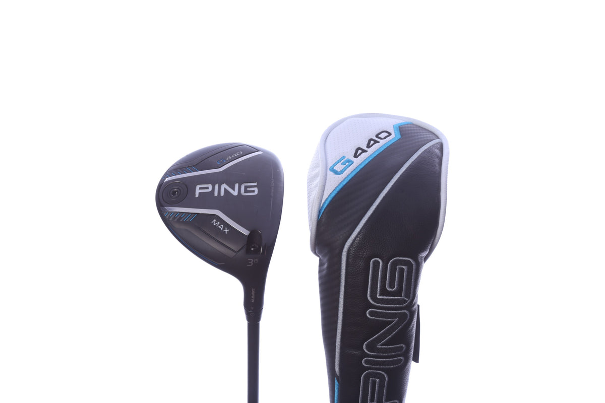 Used Ping G440 MAX 3-Wood - Right-Handed - 15 Degrees - Soft Regular Flex