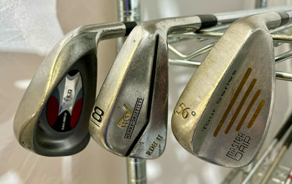 Wholesale Lot of 50 Golf Clubs - Assorted Single Irons and Wedges.-Next Round