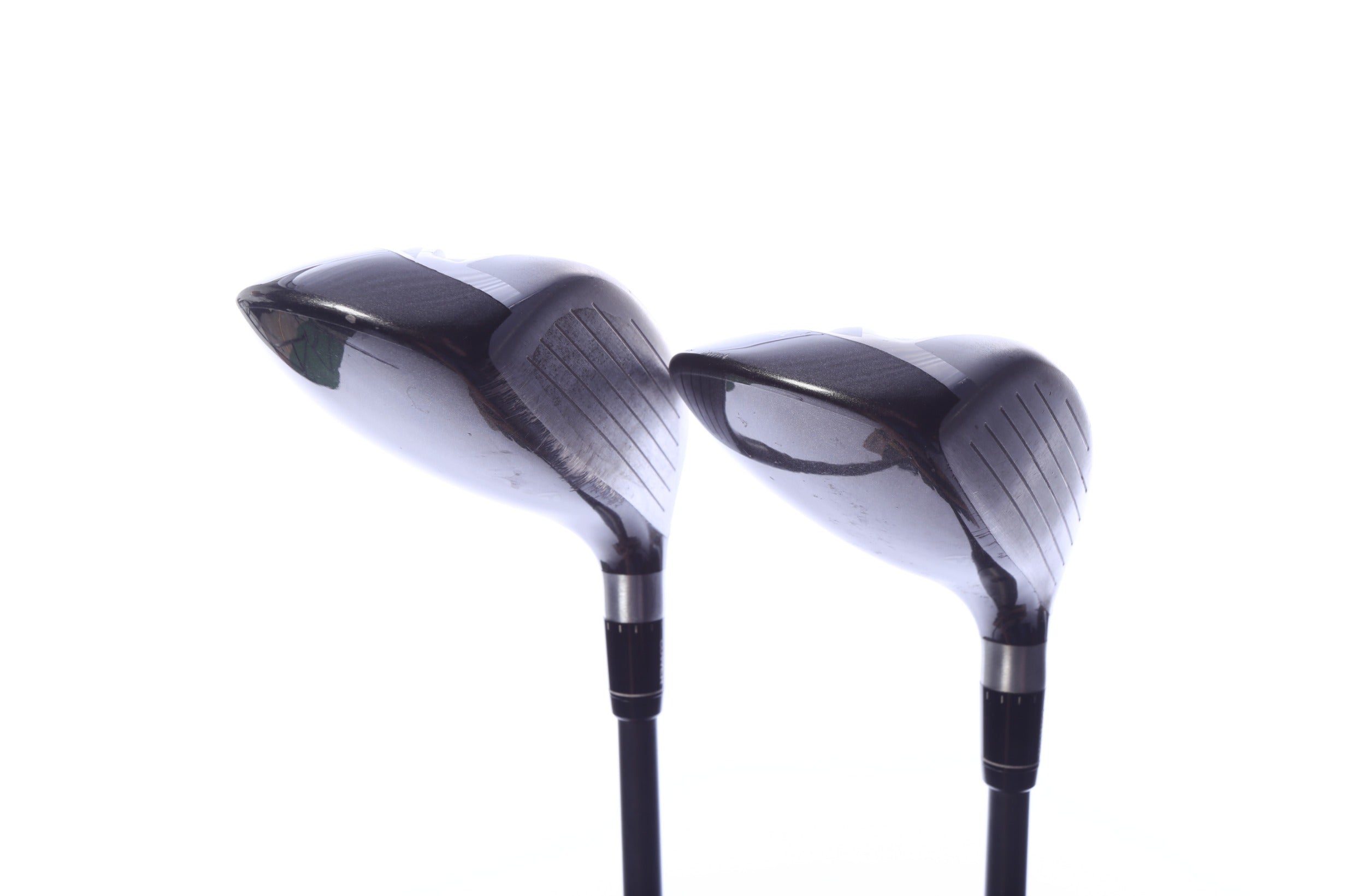 Used TaylorMade SLDR Wood Set - Left-Handed - 3W, 5W - Stiff Flex