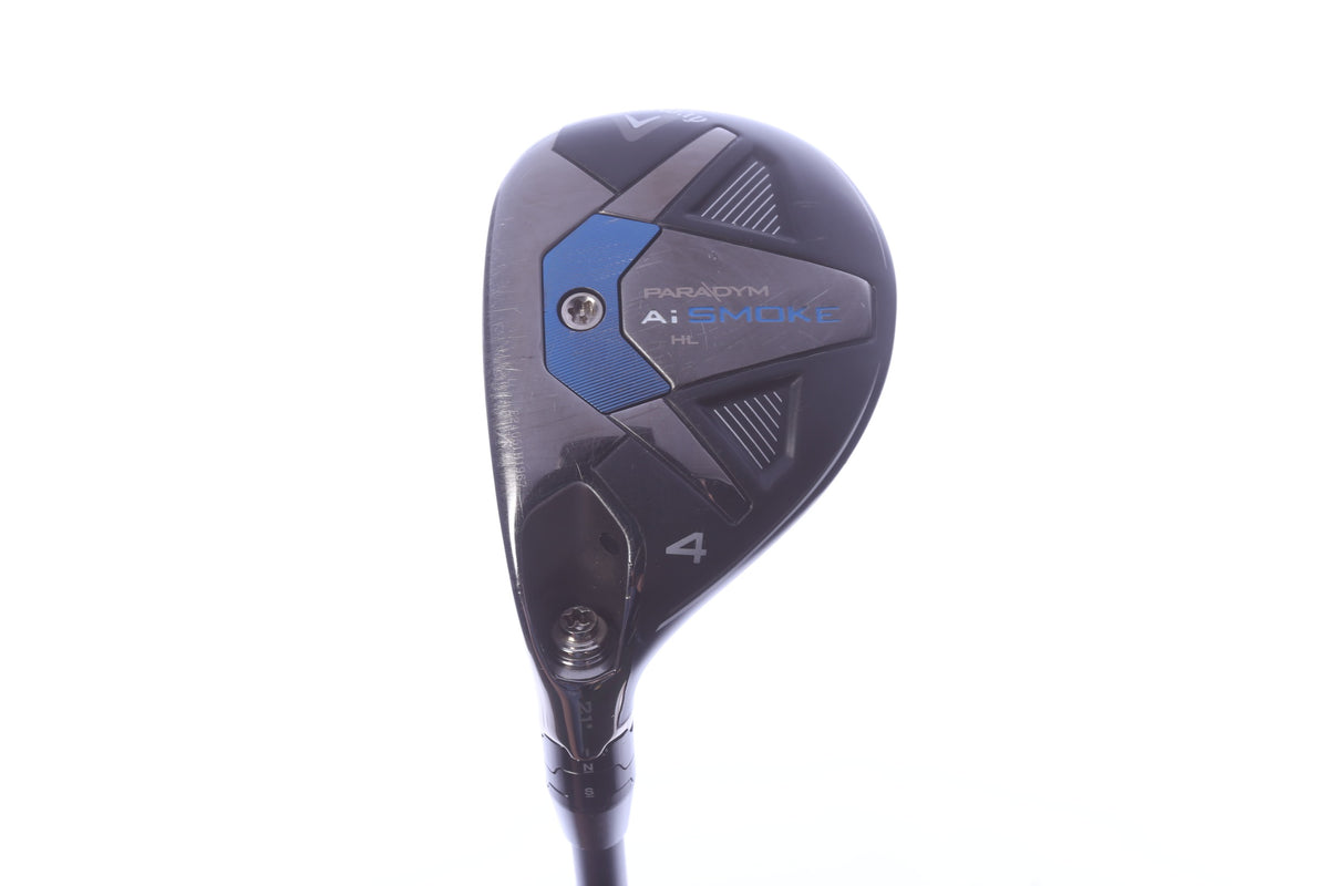 Used Callaway Paradym Ai Smoke HL 4H Hybrid - Left-Handed - 21 Degrees - Regular Flex