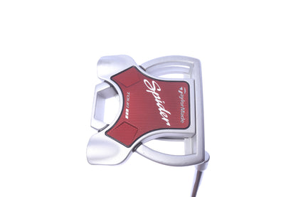 Used TaylorMade Spider Tour Silver L Neck Putter - Right-Handed - 34 in - Mallet-Next Round