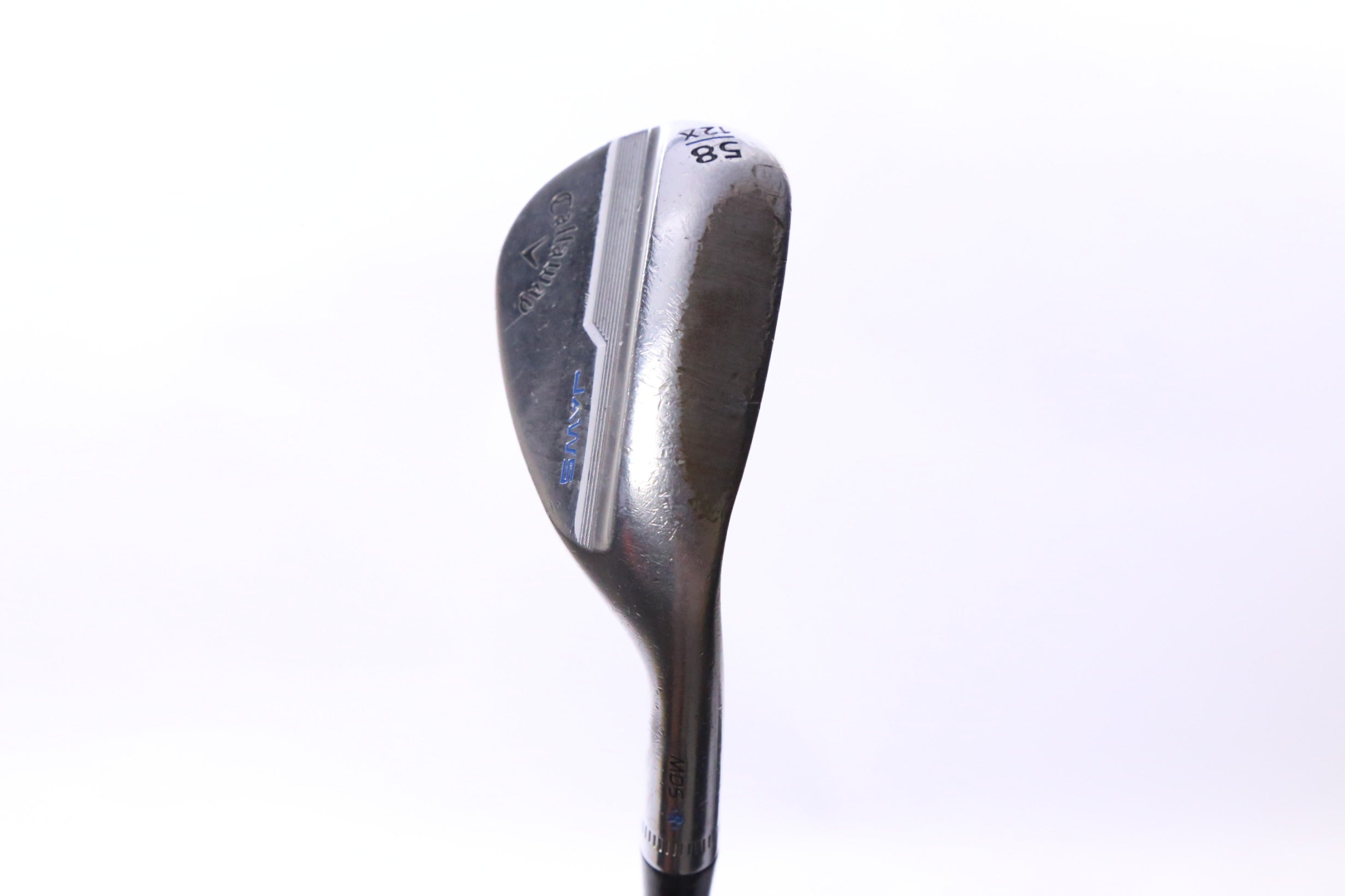 Used Callaway JAWS MD5 Chrome Lob Wedge - Right-Handed - 58 Degrees - Stiff Flex