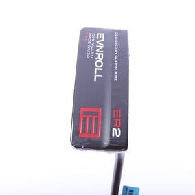Used Evnroll ER2 Black MidBlade Putter - Right-Handed - 36.25 in - Blade-Next Round