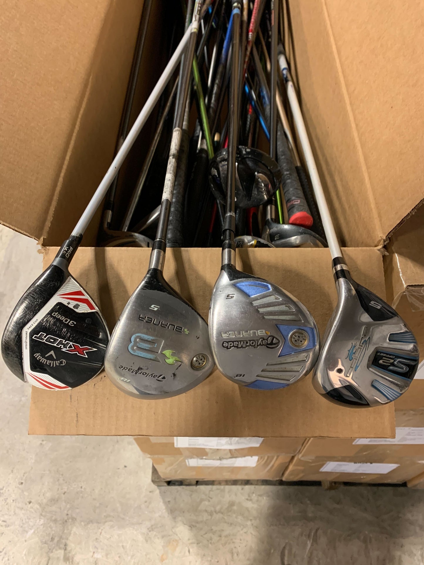 Wholesale Lot of 40 TaylorMade, Callaway, Mizuno Fairway Woods-Next Round