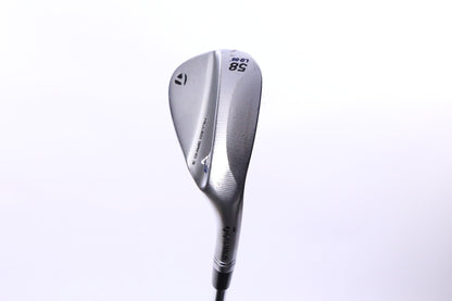 Used TaylorMade Milled Grind 3 Chrome Lob Wedge - Right-Handed - 58 Degrees - Regular Flex-Next Round