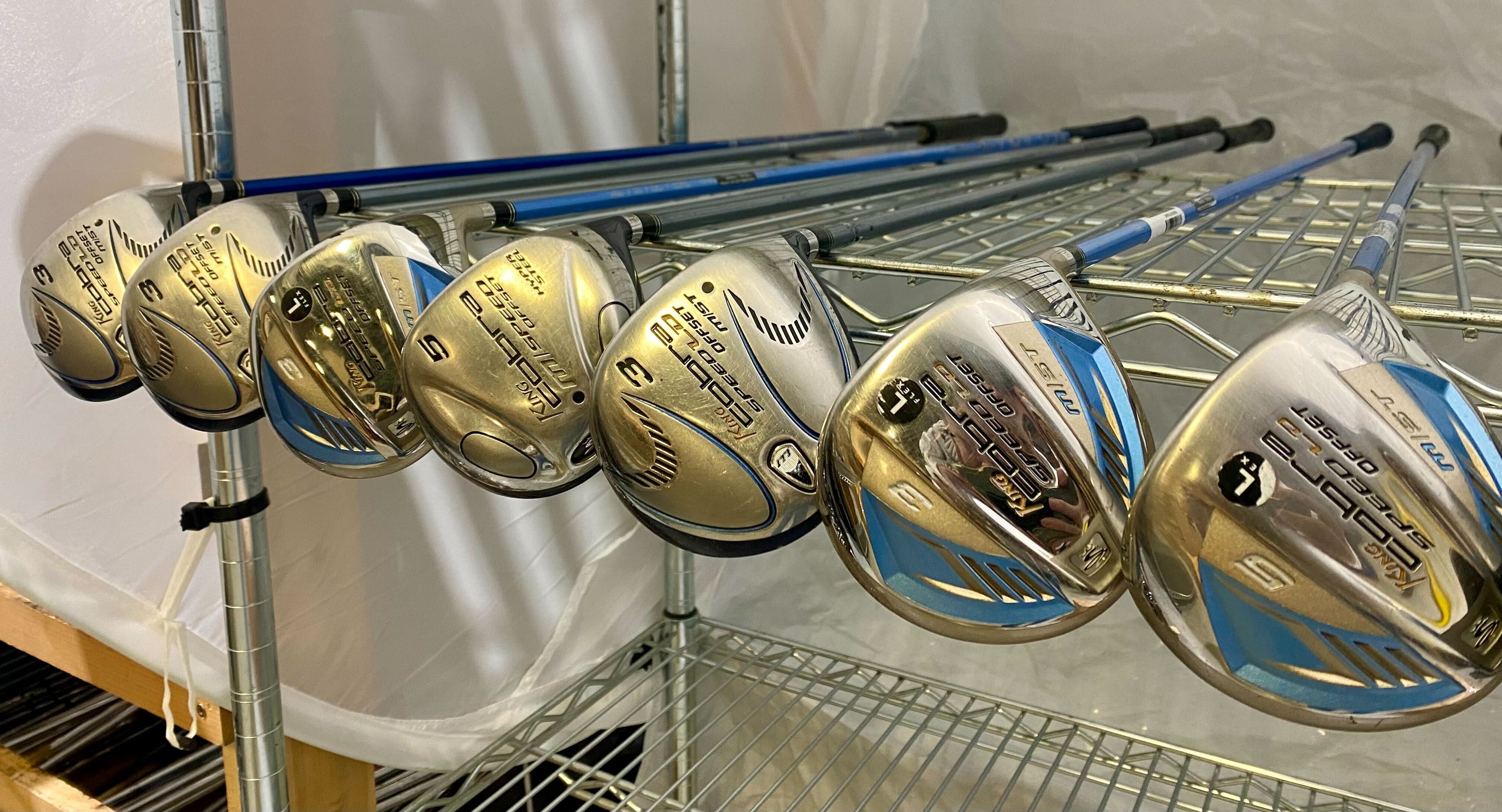 Wholesale Lot of 30 Golf Clubs - Cobra Fairway Woods-Next Round