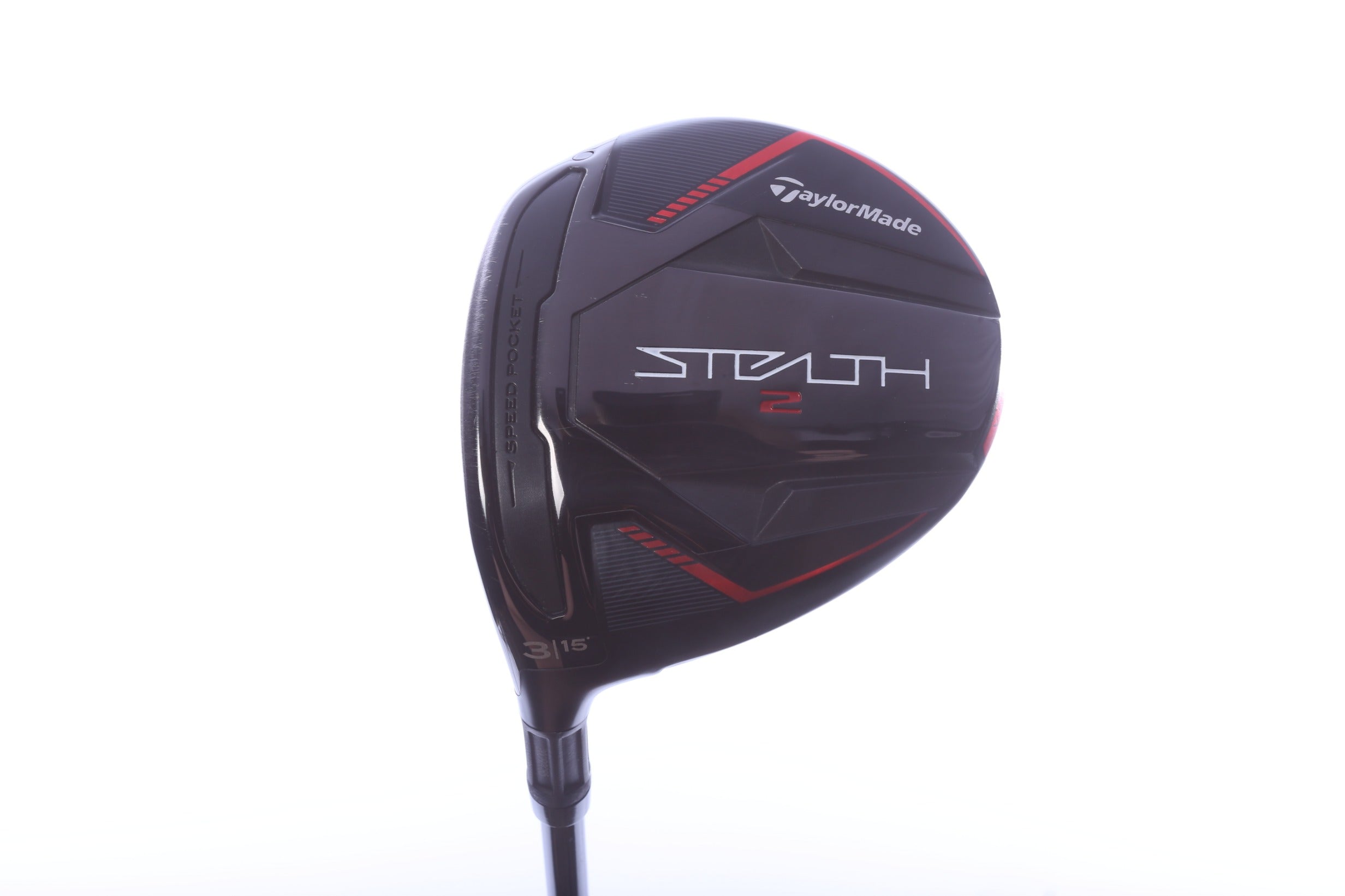 Used TaylorMade STEALTH 2 3-Wood - Left-Handed - 15 Degrees - Stiff Flex-Next Round