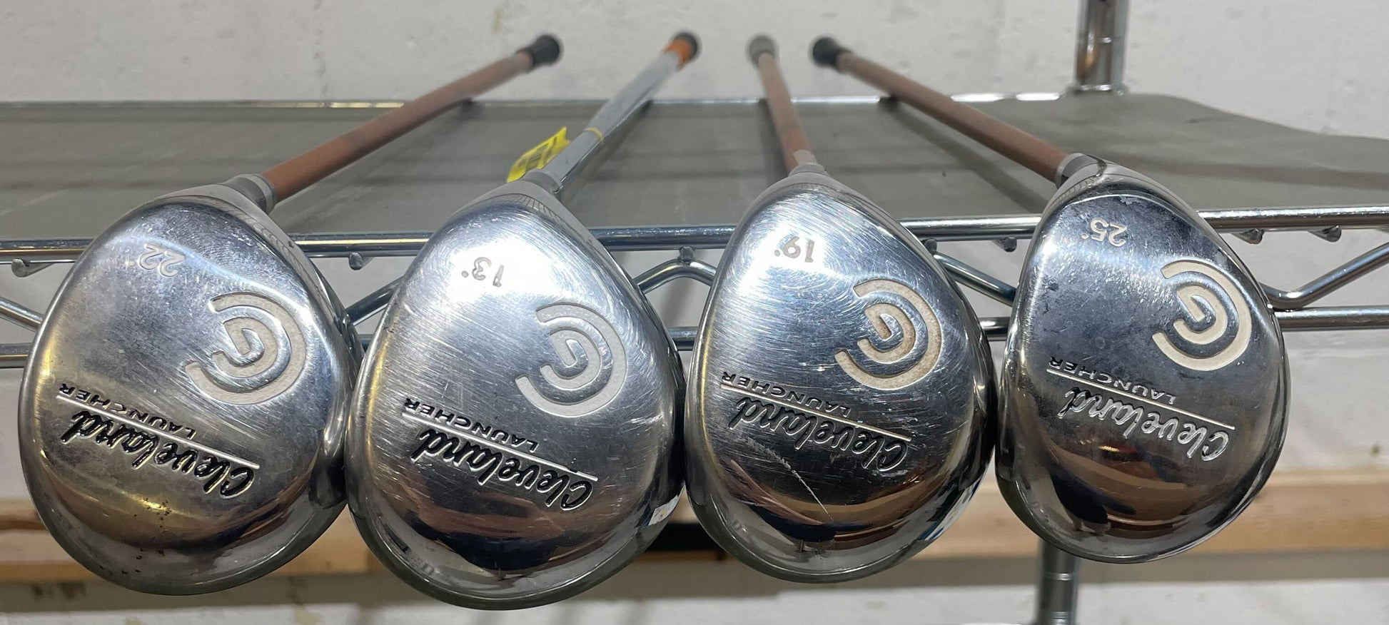 Wholesale Lot of 25 Golf Clubs - Cleveland Launcher Fairway Woods-Next Round